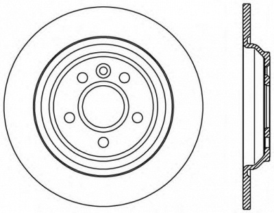 OPEN PARTS bdr237910 -  Тормозной диск